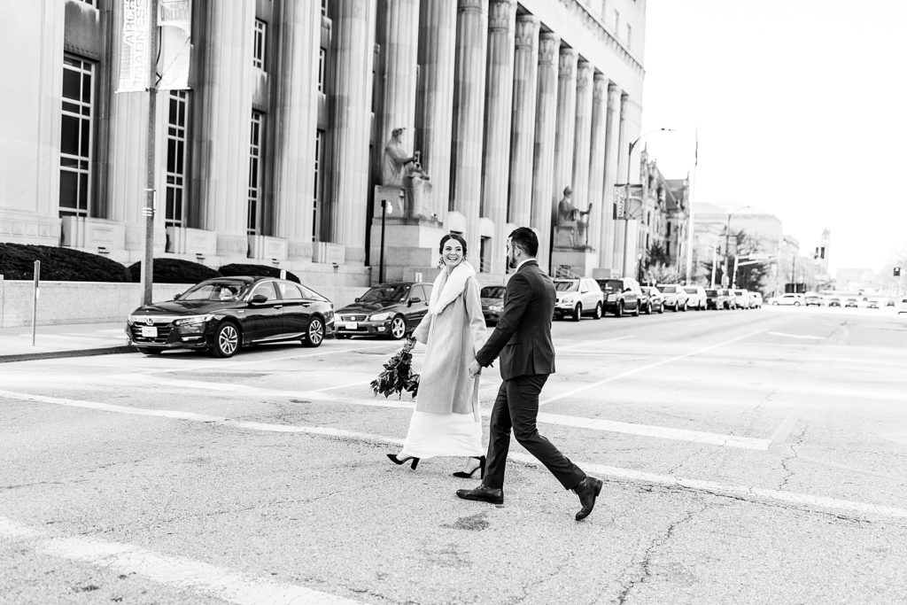 St. Louis County Courthouse Wedding Photo