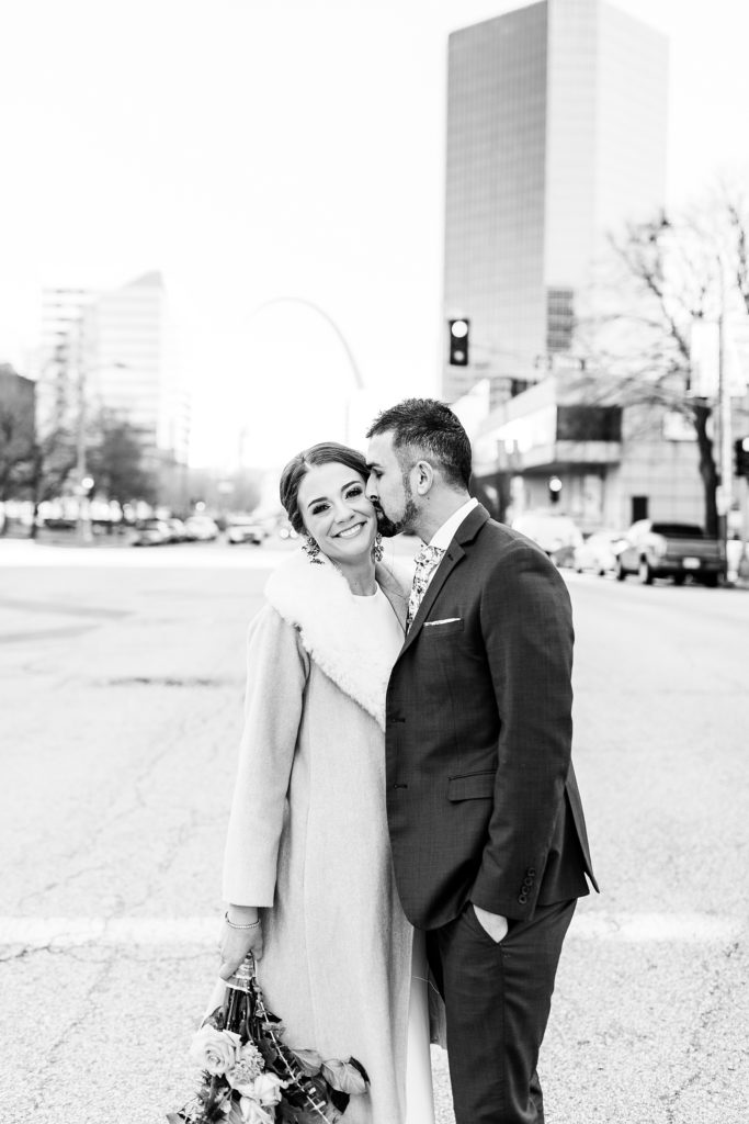 St. Louis County Courthouse Wedding Photo