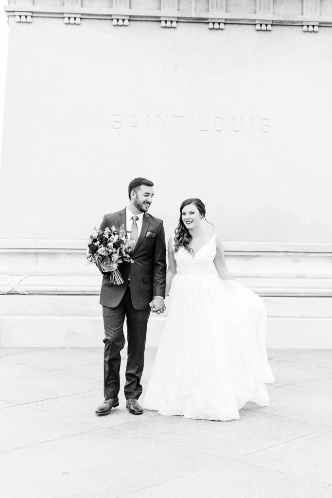 St. Louis Windows on Washington Wedding Photo