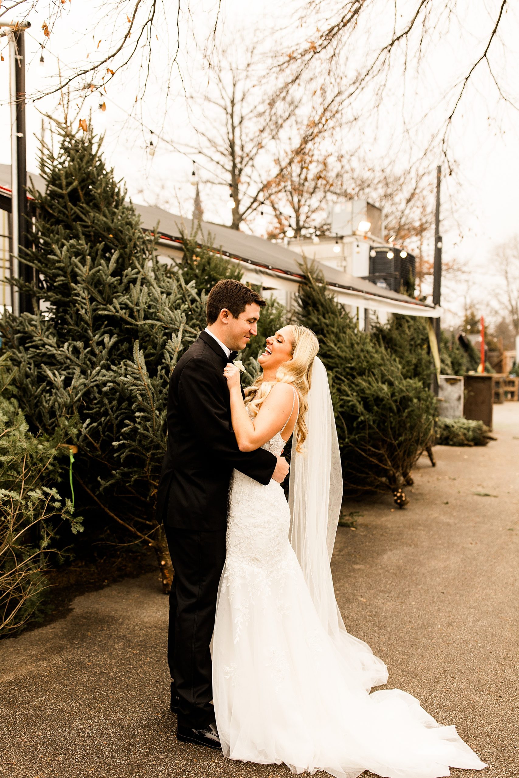 St. Louis Winter Wedding Photo