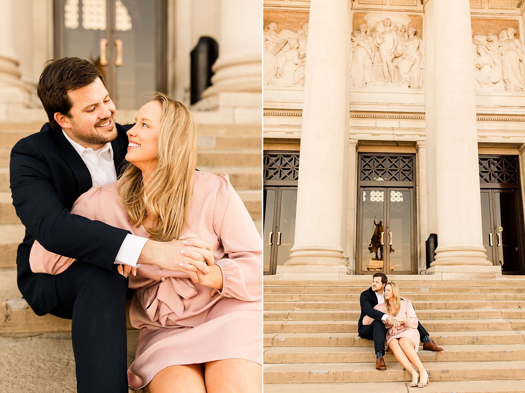 Spring Engagement Photo