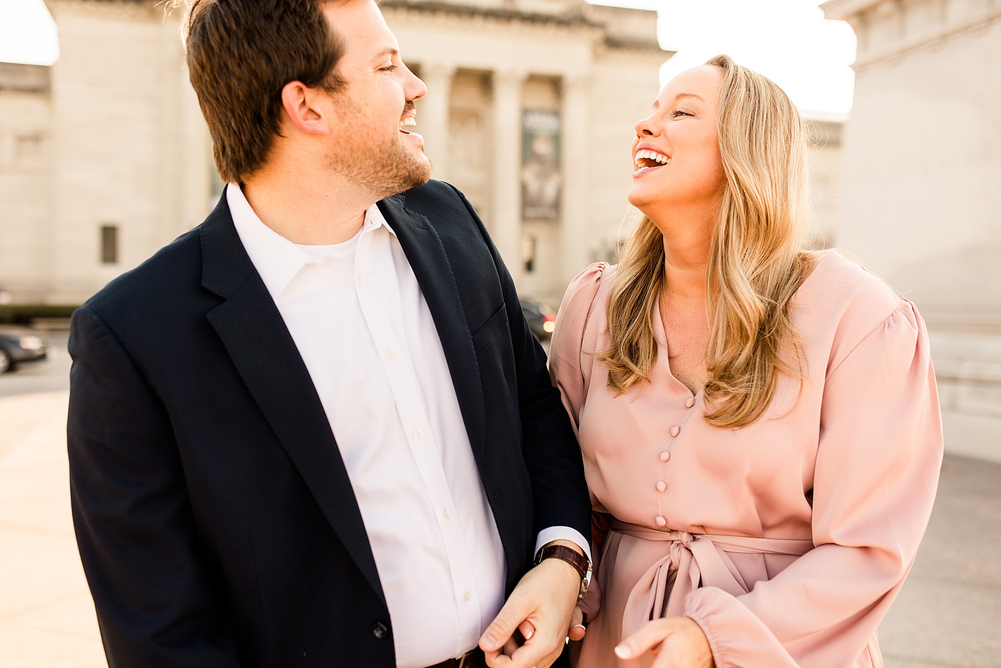 Spring Engagement Photo